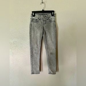 Justice girls gray jeans